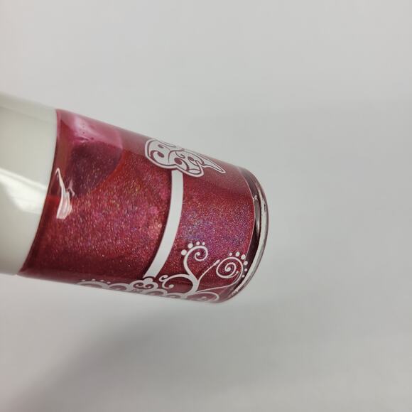 Glitter Daze "Red Hot Rays" NEW Pink Glitter Shimmer Holo Metallic Lacquer - Picture 5 of 7